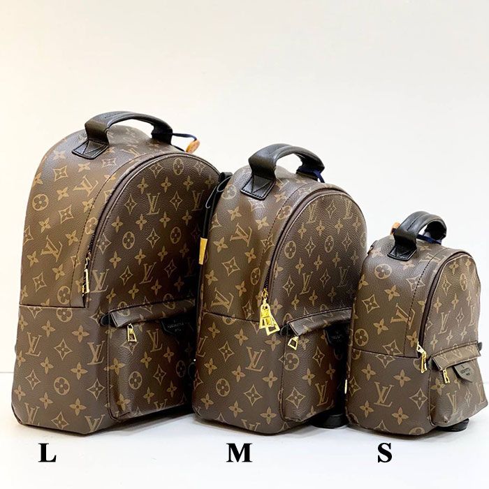 Рюкзак Lo*is Vu*tton Натуральная кожа+Канва ЛЮКС (размеры в ассортименте)