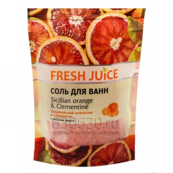 Соль для ванн с пеной "Fresh Juice" 500ml