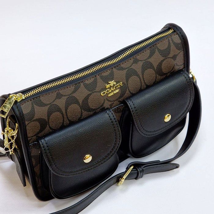 Сумка "Co*ch" Эко-кожа (27/18см)