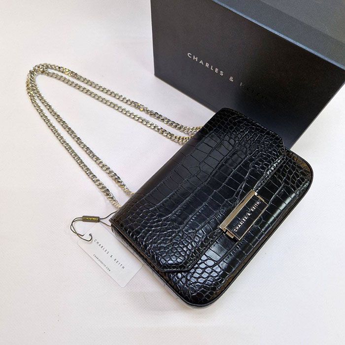 Сумка "Ch*rles & K*ith" Эко кожа (20/14см)