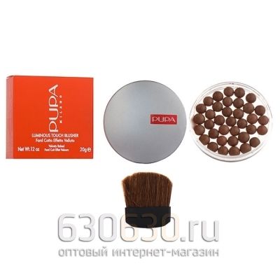 Румяна шарики для лица Pupa "Luminys Touch Blusher" 20 g