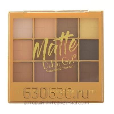 Тени для век DoDo Girl "Matte 12 colors eyeshadow palette"