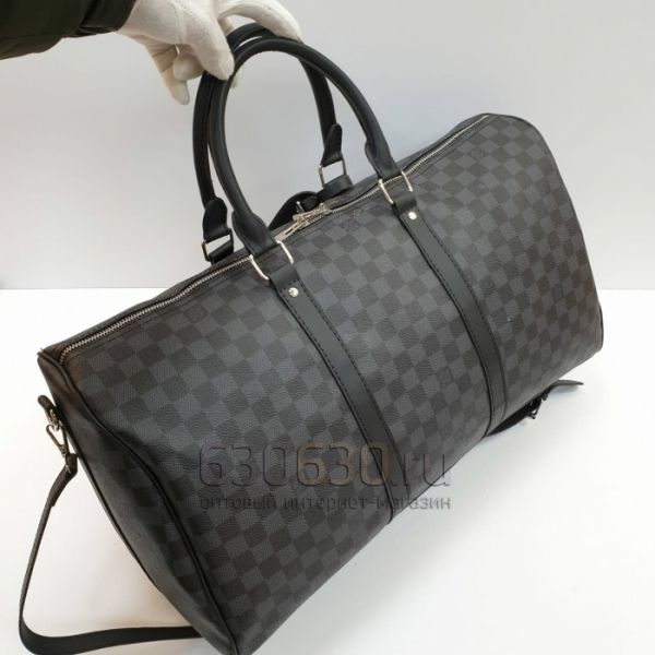 Сумка дорожная Канва + Эко кожа