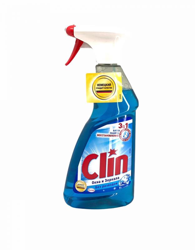 Средство для стекол окна и зеркала Clin, 500 мл (оригинал)