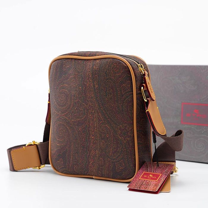 Сумка "E*RO" Канва + Эко кожа ЛЮКС (20/17см)