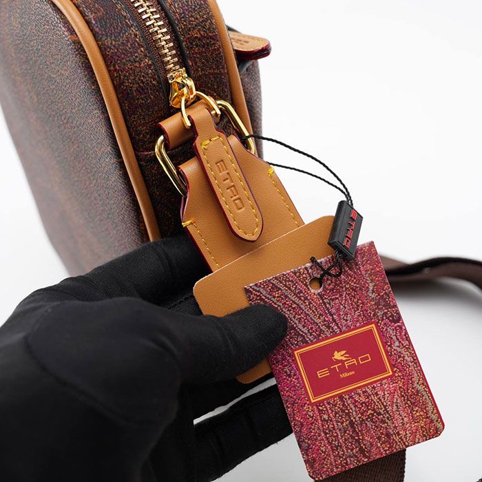 Сумка "E*RO" Канва + Эко кожа ЛЮКС (20/17см)