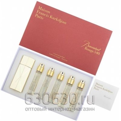 Парфюмерный набор Maison Francis Kurkdjian "Baccarat Rouge 540 Extrait" 5 x11 ml