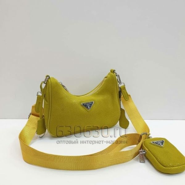 Сумка "Pr*da" Кожа Натуральная (лазерка)