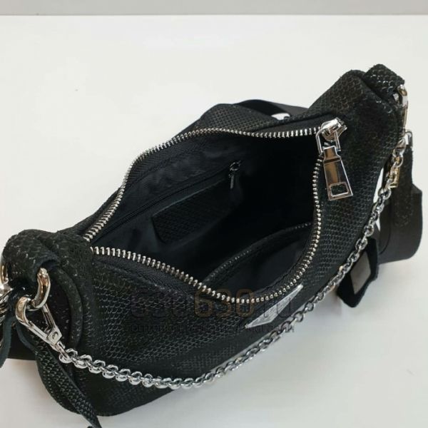 Сумка "Pr*da" Кожа Натуральная (лазерка)