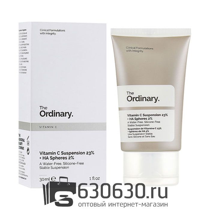 Сыворотка для лица The Ordinary "Vitamin C Suspension 23% + HA Spheres 2%" 30 ml