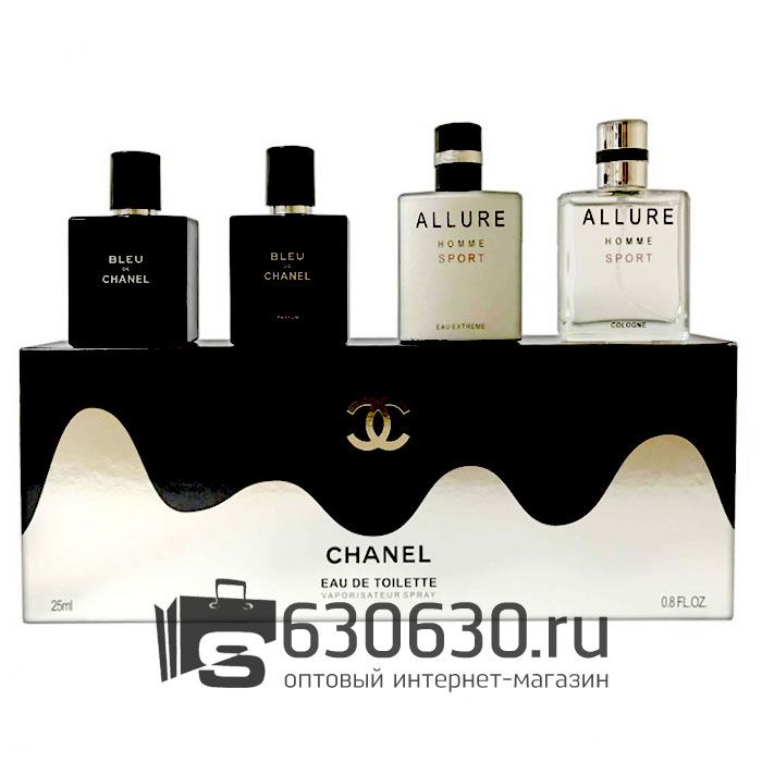 Парфюмерный набор Chanel "Eau de Toilette" 4*25ml оптом