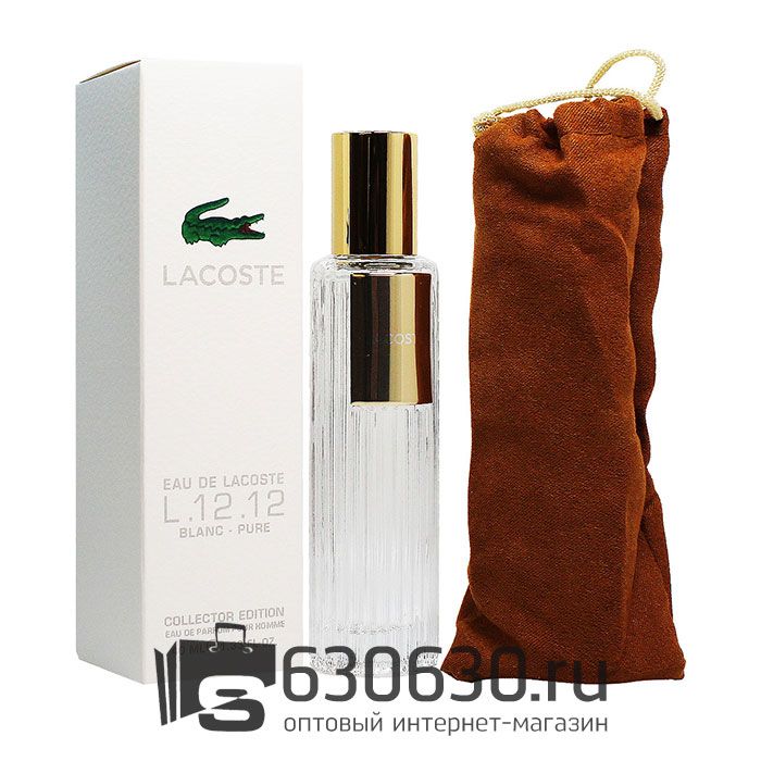 Мини-парфюм Lacoste "Eau De Lacoste L.12.12 Blanc-Pure" 40 ml GOLD
