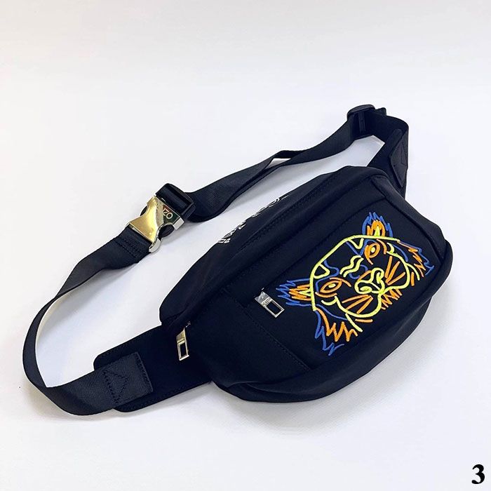 Сумки поясные Плащевка в ассортименте (26/18см)