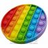 Pop it Игрушка-антистресс, радужная (круг)