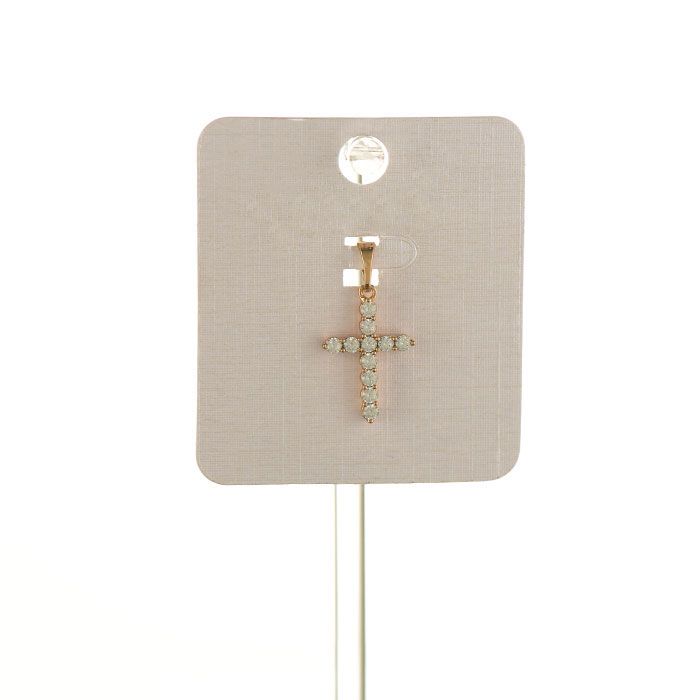 Крестик " с камнями"