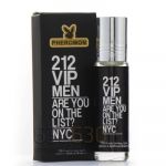 Масляные духи с феромонами Carolina Herrera "212 Vip Men" 10 ml