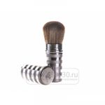Кисть натуральная для нанесения пудры и румян "Sisley"