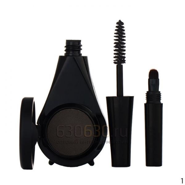 Набор для оформления бровей + подводка для глаз(гель+тени) USHAS 