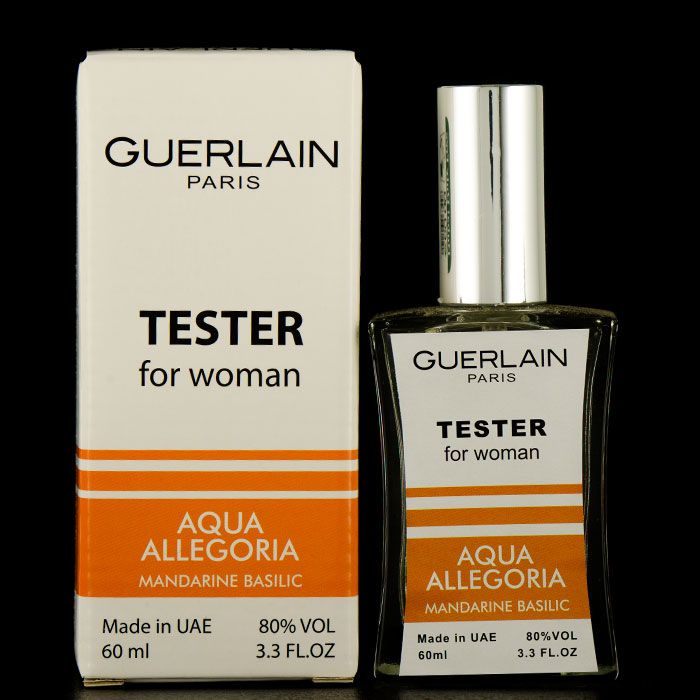 Мини тестер Guerlain"Aqua Allegoria Mandarine Basilic"  (ОАЭ) 60 ml