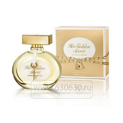 Antonio Banderas "Her Golden Secret" 80 ml