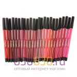 Карандаши Цветные для губ "Chanel" 24шт/уп