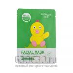 Тканевая маска с коллагеном и экстрактом граната Bioaqua "Facial Mask Animal" (Утка) 30g