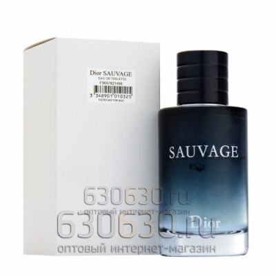 ТЕСТЕР Christian Dior "Sauvage Eau De Toilette" (ОАЭ) 100 ml
