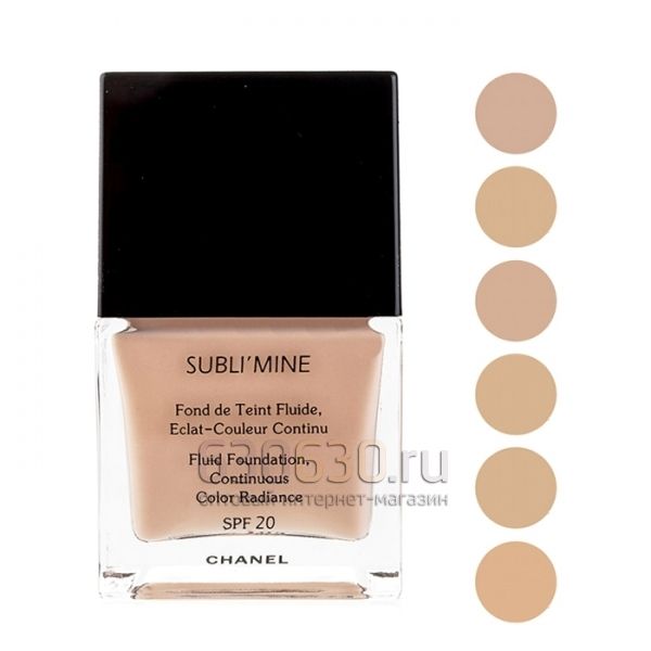 Тональный крем для лица  Chanel "Subli'Mine" 75 ml.