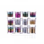 Фольга для ногтей переводная 12шт/уп