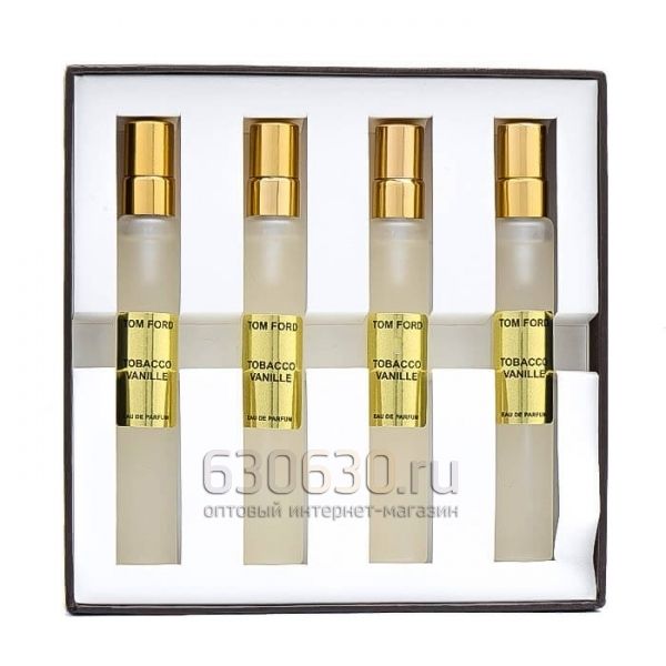Подарочный набор Tom Fofd "Tabacco Vanille" 4 x 15 ml
