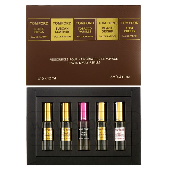 Подарочный набор Tom Ford Travel Spray 5х12ml NEW